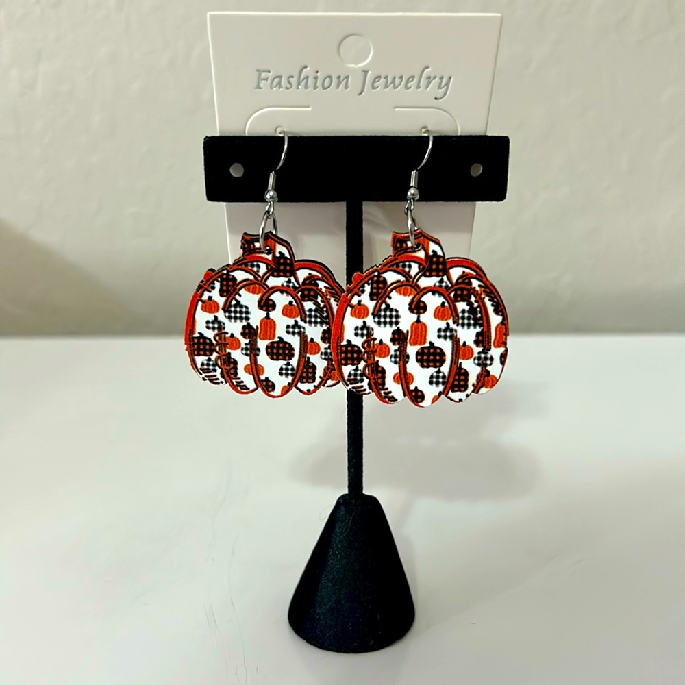 Pumpkin Earrings